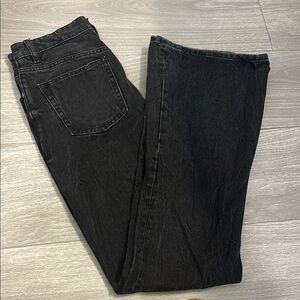 Bootcut Zara black denim jeans